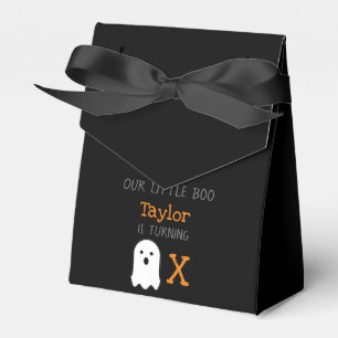 Little Boo Ghost Halloween Birthday Favor Box