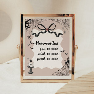 Little Boo Gothic BabyShower Envelope Station Sign