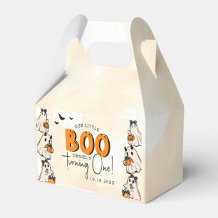 Little Boo Halloween 1st Birthday Favor Boxes