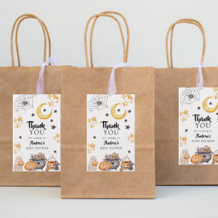 Little Boo Halloween Baby Shower  Gift Tags