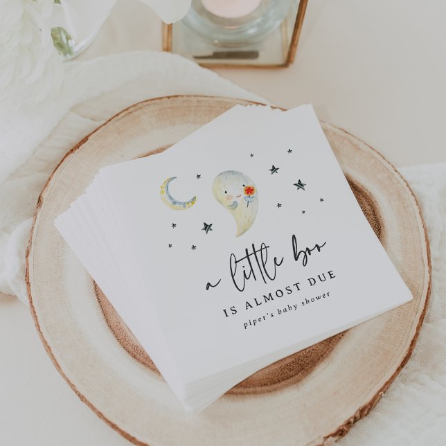 Little Boo Halloween Baby Shower Napkins (Creator Uploaded)