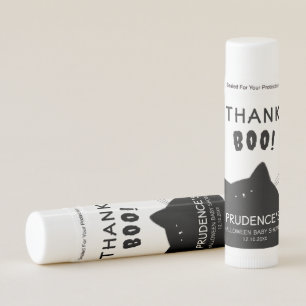 Little Boo Halloween Baby Shower Thank You Favor Lip Balm