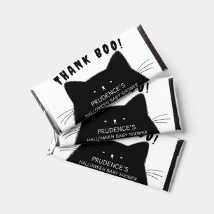 Little Boo Halloween Baby Shower Thank You Hershey Bar Favors