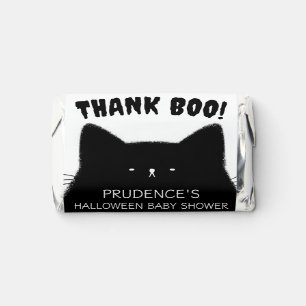 Little Boo Halloween Baby Shower Thank You Hershey's Miniatures