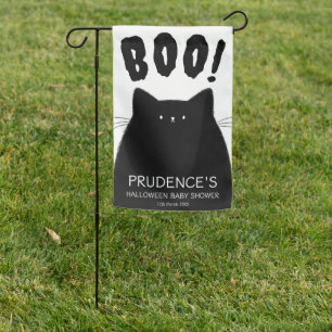 Little Boo Halloween Baby Shower Welcome Sign