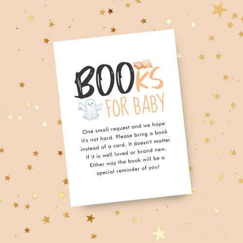 Little Boo Halloween Books For Baby Enclosure Card