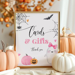 Little Boo halloween cards and gifts  Poster