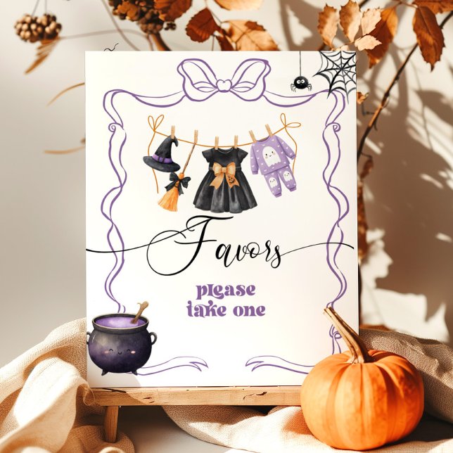Little Boo halloween Clothesline Favors Poster (Creator Uploaded)