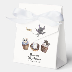 Little Boo Halloween cupcake Baby Shower Favor Boxes