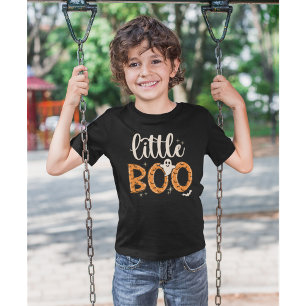 Little Boo Halloween cute orange T-Shirt