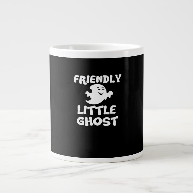 Little Boo Halloween Print  Giant Coffee Mug (Front)