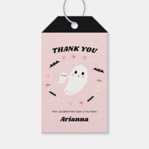 Little Boo Halloween Thank you tag