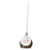 Little Boo is almost due baby shower Cake Pops (Front)