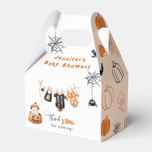 Little Boo is almost Due Cute Boy Baby Shower Favor Boxes