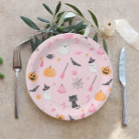 Little Boo is almost due pink baby shower Paper Plates<br><div class="desc">Little Boo is almost due pink baby shower Paper Plates
Matching items available.</div>