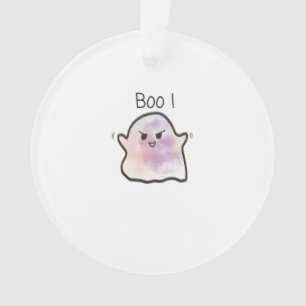 Little Boo Is Cheeky Funny Meme Ornament