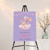 Little Boo Baby Shower Welcome Sign
