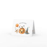 Little Boo Pumpkin Halloween Baby Shower Thank You Card Little Boo Pumpkin Halloween Baby Shower Thank You Card