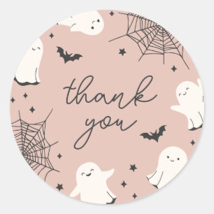 Little Boo Thank You Sticker