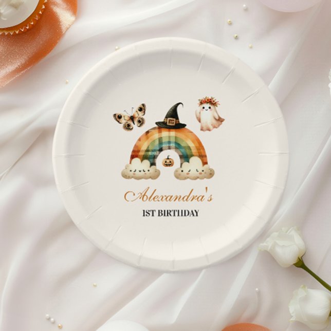 Little Boo Western First Birthday Paper Plates (Creator Uploaded)