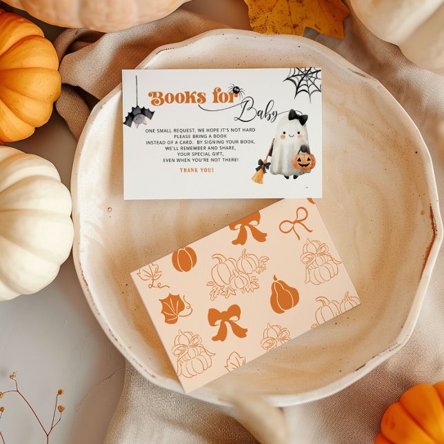 Little Boo Whimsical Books for baby ticket Enclosure Card (Creator Uploaded)