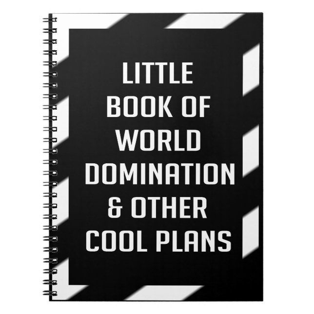 Little Book Of World Domination & Other Cool Plans (Front)