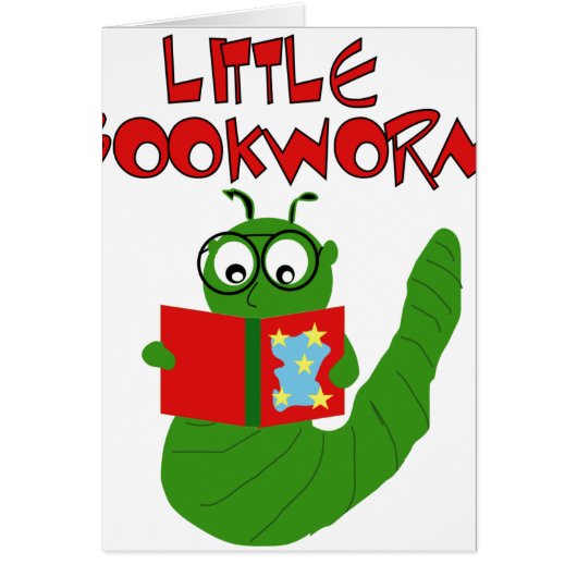 Little Book Worm Cards (Front)