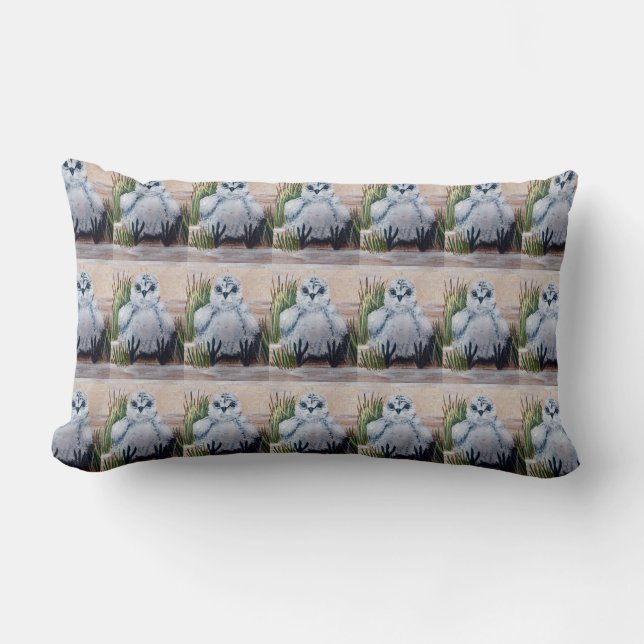 Little Boom Peeps Pillow (Front)