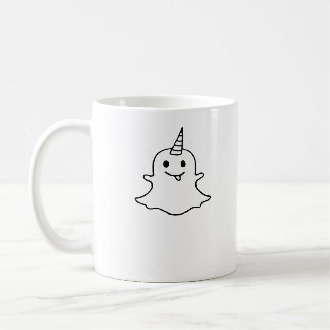 Little Boonicorn Trendy Unique Coffee Mug (Left)