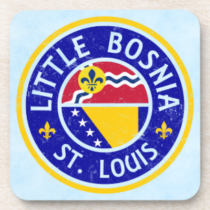 Little Bosnia Bosnian American Coasters
