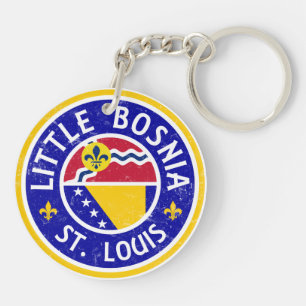 Little Bosnia St. Louis, Bosnian American Keychain
