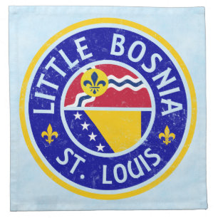 Little Bosnia St. Louis Napkin
