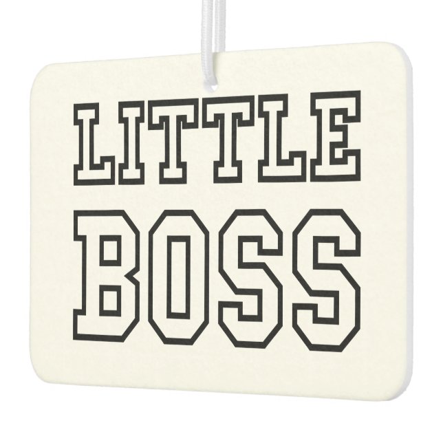 LITTLE BOSS AIR FRESHENER (Left)