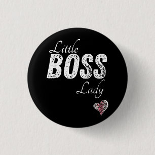 Little Boss Lady Baby Children Toddler Girl Short Button