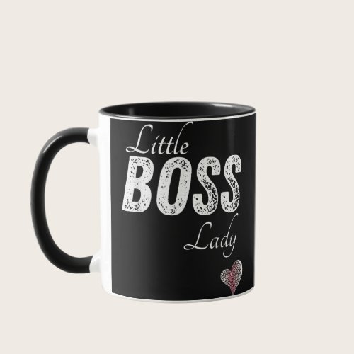Little Boss Lady Baby Children Toddler Girl Short Mug Little Boss Lady Baby Children Toddler Girl Short Mug
