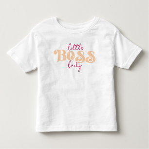 Little Boss Lady Toddler T-shirt