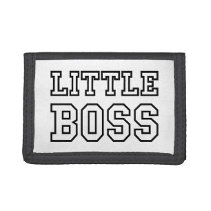 LITTLE BOSS TRIFOLD WALLET