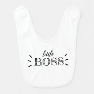 Little boss unisex boy girl baby kid child funny bib