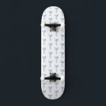 Little Bow Blue Skateboard<br><div class="desc">Skateboard in Little Bow Blue</div>