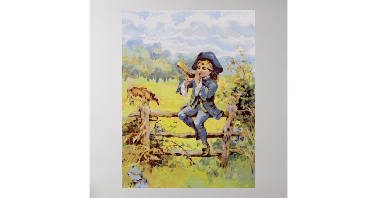 Little Boy Blue Poster | Zazzle