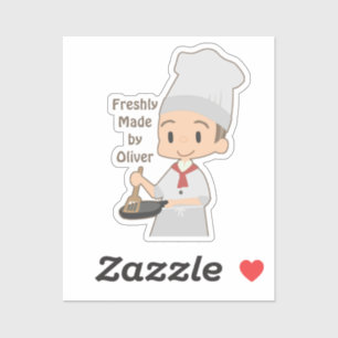 Little Boy Chef Sticker