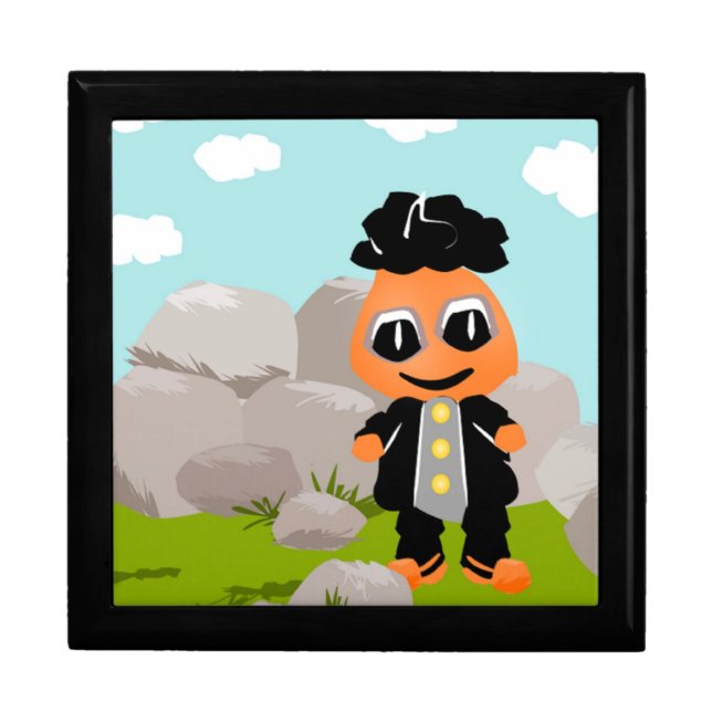 LITTLE BOY DOLL JEWELRY BOX (Front)