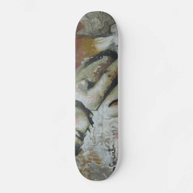 Little Boy Graffiti Skateboard Deck (Front)