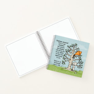 Little Boy Lost Kite Notebook