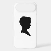 Little Boy Silhouette Case-Mate iPhone Case (Back)