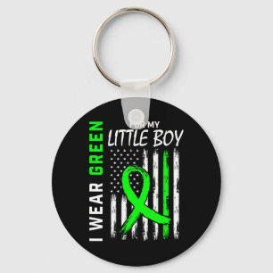 Little Boy Son Kidney Disease Cerebral Palsy Aware Keychain