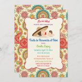 Little Boy Spanish Mexican Sombrero Baby Shower Invitation (Front/Back)