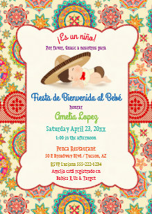 Spanish Baby Shower Invitations Zazzle