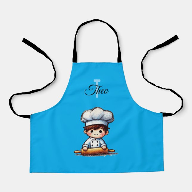 Little Boys Chef Apron (Front)