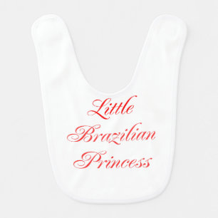Little Brazilian Princess Bib